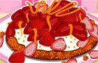 Tarta de Toffee con Fresas